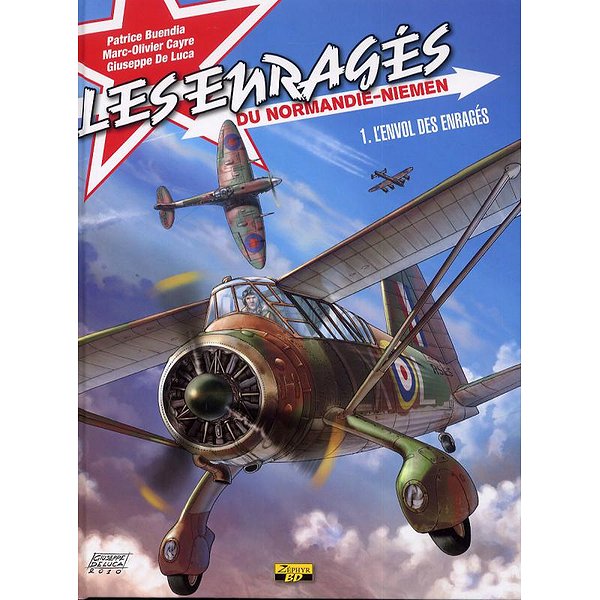 BD Action, aventures | ZEPHYR | ENRAGES DU NORMANDIE-NIEMEN - TOME 1 - L'ENVOL DES ENRAGES1