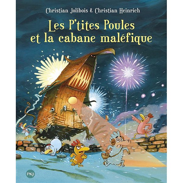 Albums | POCKET JEUNESSE | LES P'TITES POULES ET LA CABANE MALEFIQUE - TOME 15 - VOL151