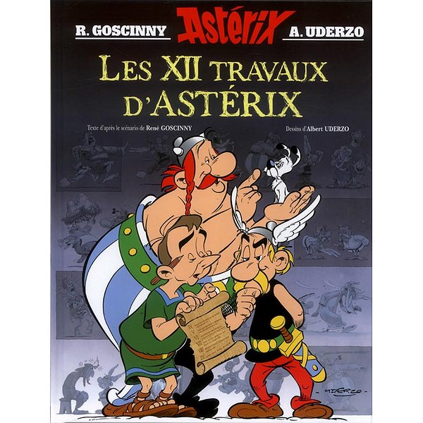 BD Tout public | HACHETTE | ASTERIX - ALBUM ILLUSTRE - LES 12 TRAVAUX D'ASTERIX (HORS COLLECTION)1