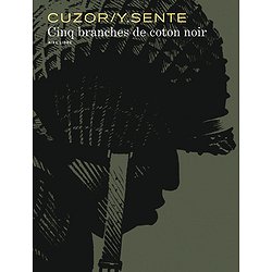 CINQ BRANCHES DE COTON NOIR