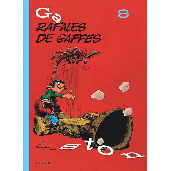 BD Humoristique | DUPUIS | GASTON (EDITION 2018) - TOME 8 - RAFALES DE GAFFES1