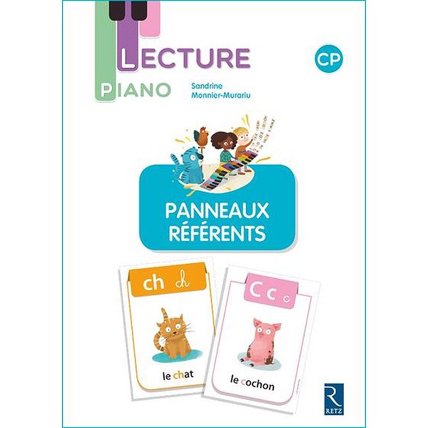 Pré-scolaire et primaire | RETZ | LECTURE PIANO CP - PANNEAUX REFERENTS1