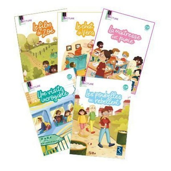 Pré-scolaire et primaire | RETZ | PACK DE 5EX ALBUMS DE PREMIERES LECTURES1