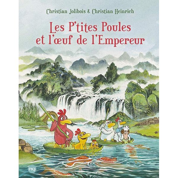 Albums | POCKET JEUNESSE | LES P'TITES POULES ET L'OEUF DE L'EMPEREUR - TOME 17 - VOL171