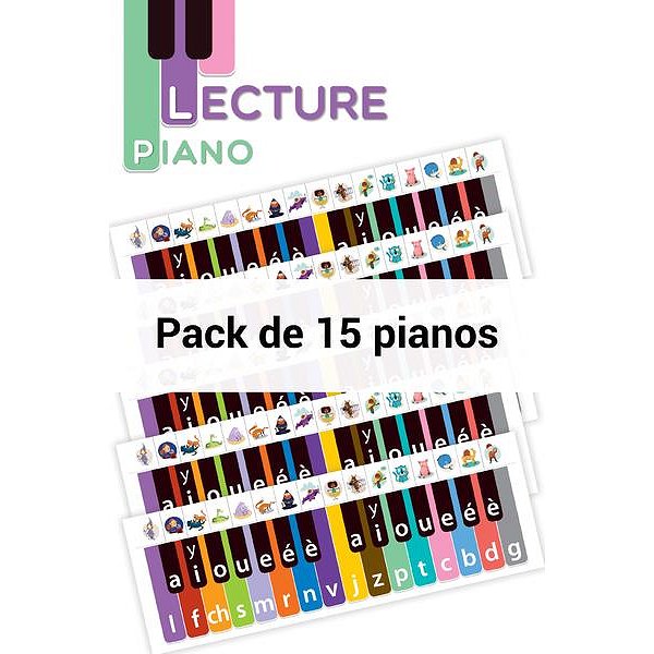 Pré-scolaire et primaire | RETZ | PACK DE 15 - OUTIL PIANO1