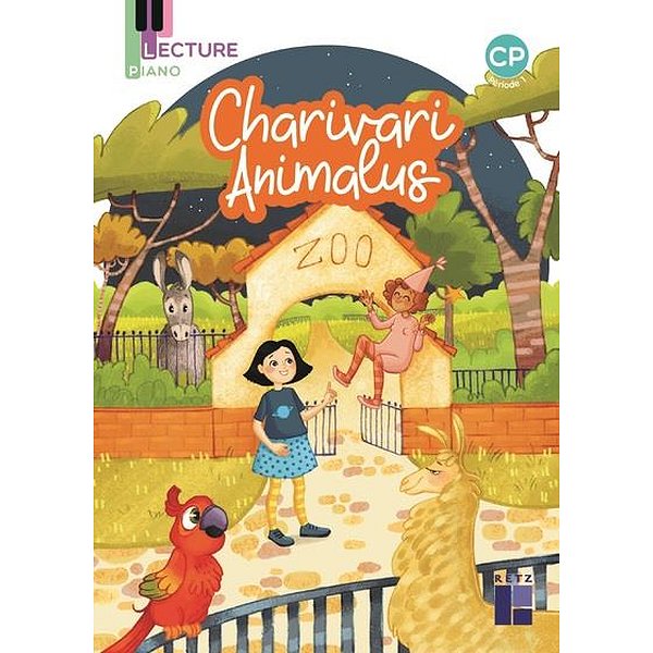 Pré-scolaire et primaire | RETZ | PACK DE 5 PIANO CP - CHARIVARI ANIMALUS NIVEAU 1 SERIE 2 - VOL011