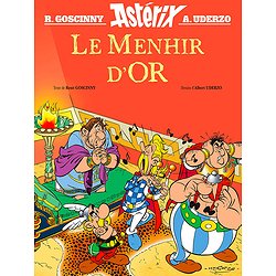 ASTERIX - ALBUM ILLUSTRE - LE MENHIR D'OR (HORS COLLECTION) - HORS COLLECTION - ALBUM ILLUSTRE