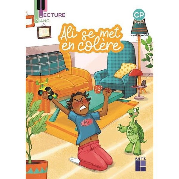 Pré-scolaire et primaire | RETZ | ALI SE MET EN COLERE - NIVEAU 2 - SERIE 2 - PACK DE 5 - VOL021