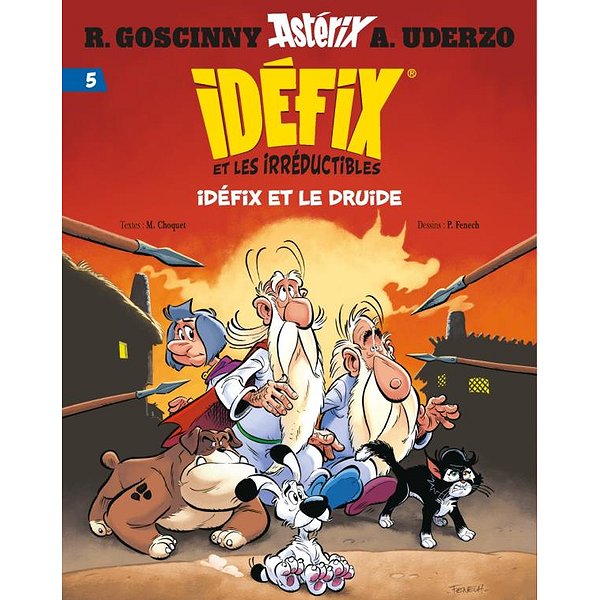 BD Tout public | ALBERT RENE | IDEFIX ET LES IRREDUCTIBLES TOME 5 - IDEFIX ET LE DRUIDE1
