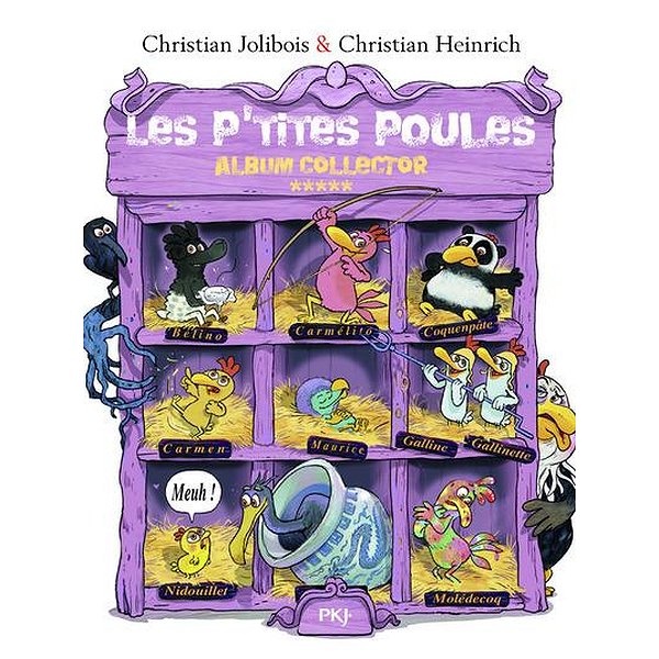 Albums | POCKET JEUNESSE | LES P'TITES POULES - ALBUM COLLECTOR 5 (TOMES 17 A 20)1