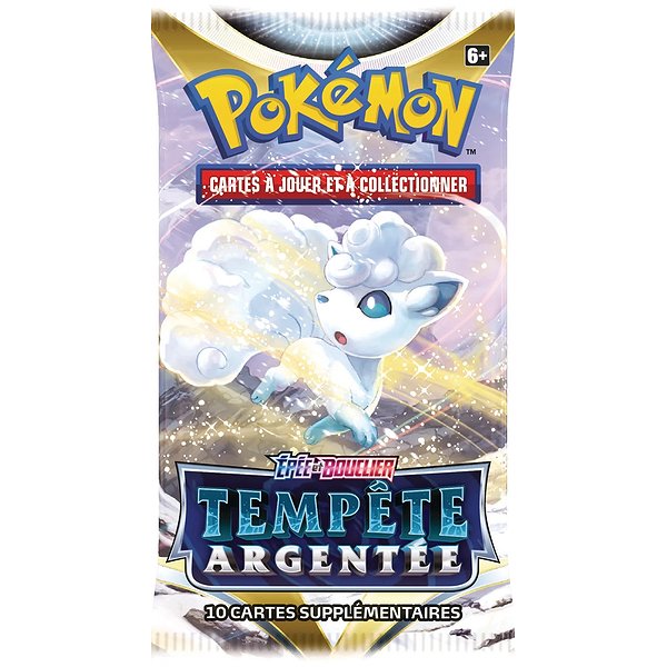 Pokemon | THE POKEMON COMPANY | POKEMON JCC - BOOSTER FR - EPEE BOUCLIER 12 - TEMPÊTE ARGENTEE (36 EXEMPLAIRES MAX/PERSONNE)1