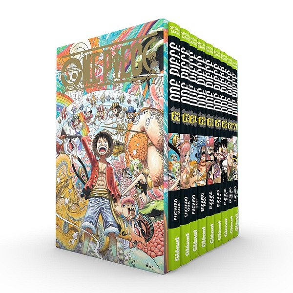 Shonen | GLENAT | ONE PIECE COFFRET - ONE PIECE - COFFRET VIDE ILE DES HOMMES-POISSONS (TOMES 62 A 70) - (TOMES 62-70)1