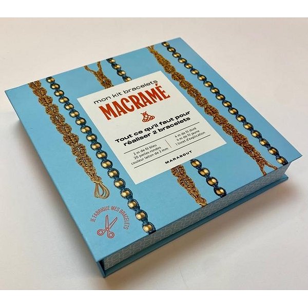 Activités manuelles | MARABOUT | MON KIT BRACELET MACRAME1