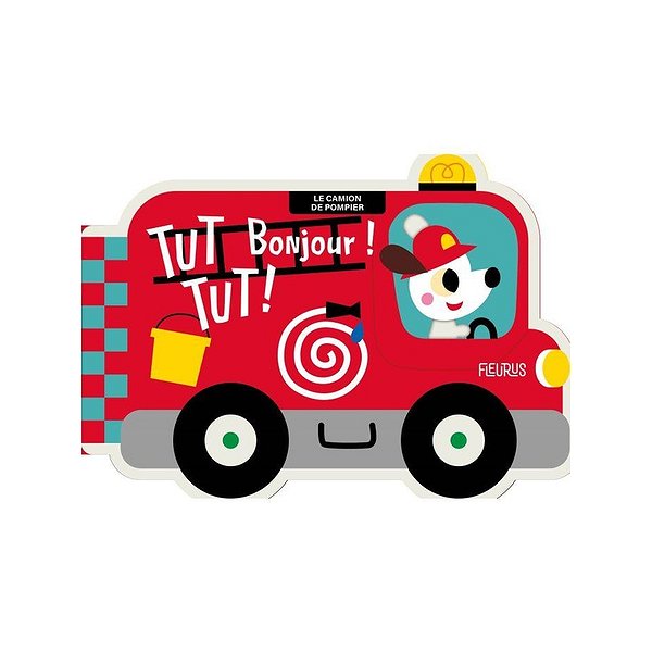 Livres objets, livre jouet | FLEURUS | LE CAMION DE POMPIER1