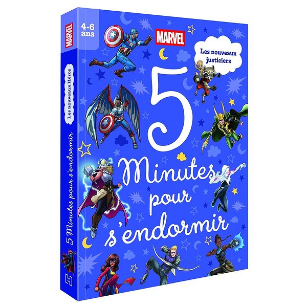 Albums | DISNEY HACHETTE | MARVEL - 5 MINUTES POUR S'ENDORMIR - LES NOUVEAUX JUSTICIERS1