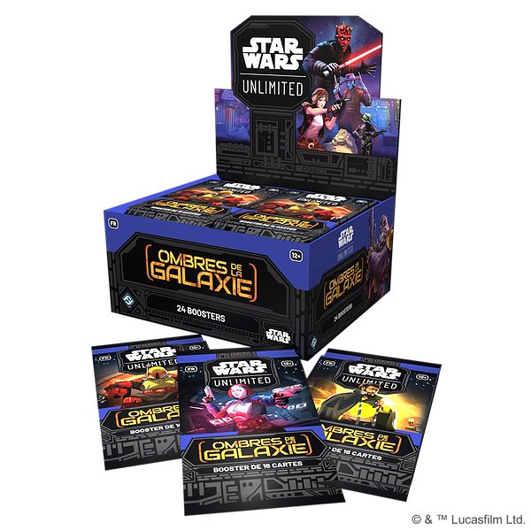 Autres JCC | FANTASY FLIGHT GAMES | STAR WARS: UNLIMITED - OMBRES DE LA GALAXIE BOOSTER1