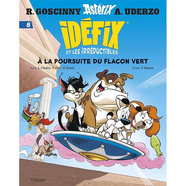 BD Tout public | ALBERT RENE | IDEFIX ET LES IRREDUCTIBLES TOME 8 - A LA POURSUITE DU FLACON VERT1