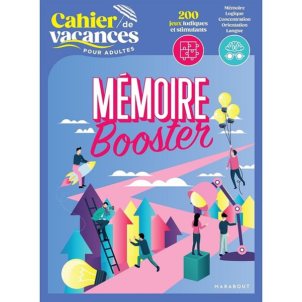 Sport Cérébraux | MARABOUT | CAHIER DE VACANCES - MEMOIRE BOOSTER1