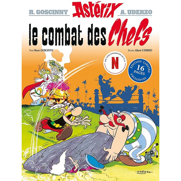 BD Tout public | HACHETTE | ASTERIX - LE COMBAT DES CHEFS - EDITION SPECIALE SERIE NETFLIX1