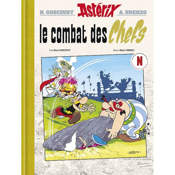 BD Tout public | HACHETTE | ASTERIX - LE COMBAT DES CHEFS N 7 - EDITION LUXE SERIE NETFLIX1