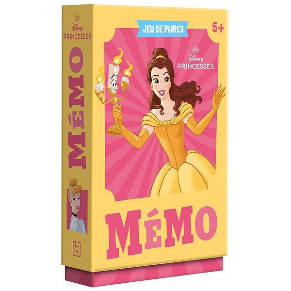 Livres objets, livre jouet | DISNEY HACHETTE | DISNEY PRINCESSES - MEMO - JEU DE CARTES (JEU DE PAIRES)1