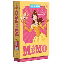 DISNEY PRINCESSES - MEMO - JEU DE CARTES (JEU DE PAIRES)