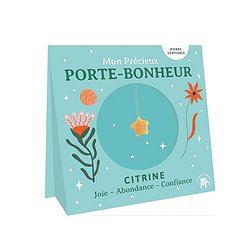 MON PRECIEUX PORTE-BONHEUR - ETOILE - SERPENTINE JAUNE : JOIE, ABONDANCE, CONFIANCE