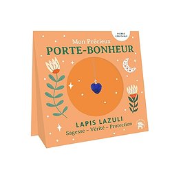 MON PRECIEUX PORTE-BONHEUR - COEUR EN LAPIS-LAZULI - COEUR EN LAPIS-LAZULI : SAGESSE, VERITE, PROTEC