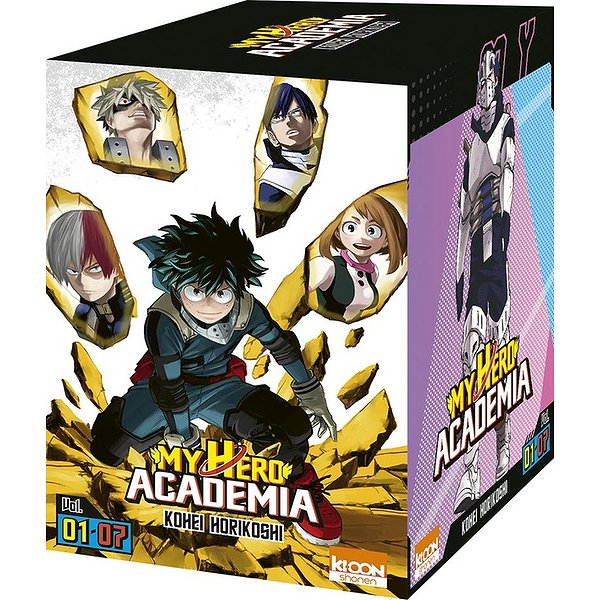 Shonen | KI-OON | COFFRET INTEGRALE MY HERO ACADEMIA VOL. 1 A 71