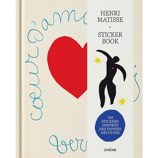 Peintres, Monographie | LE CHENE | HENRI MATISSE STICKER BOOK - 760 STICKERS INSPIRES DES PAPIERS DECOUPES1