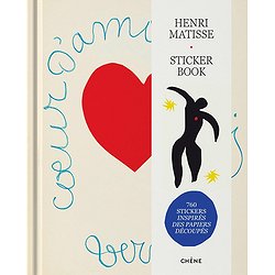 HENRI MATISSE STICKER BOOK - 760 STICKERS INSPIRES DES PAPIERS DECOUPES
