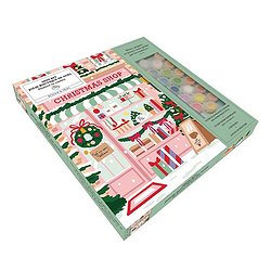 MON KIT : LA JOLIE BOUTIQUE DE NOEL PEINTURE AU NUMERO