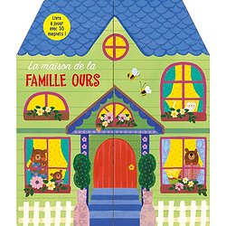 LIVRE MAGNETIQUE : LA MAISON DE LA FAMILLE OURS