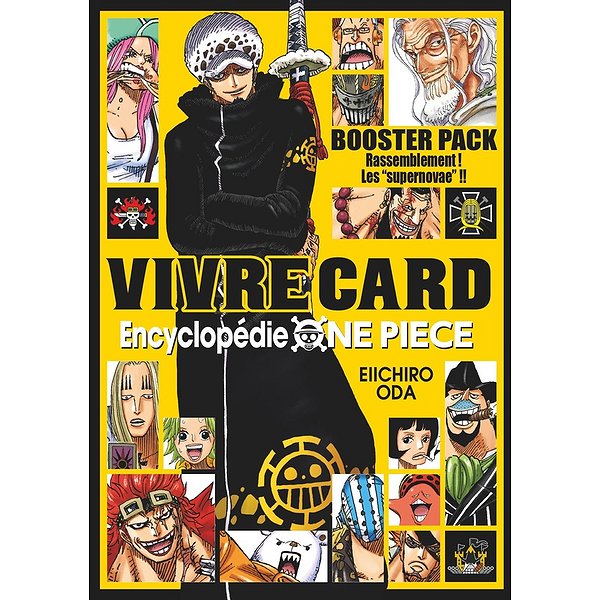 Shonen | GLENAT | ONE PIECE VIVRE CARD - SAISON 01 - TOME 03 - BOOSTER PACK 02 : RASSEMBLEMENT ! LES SUPERNOVAE !!1