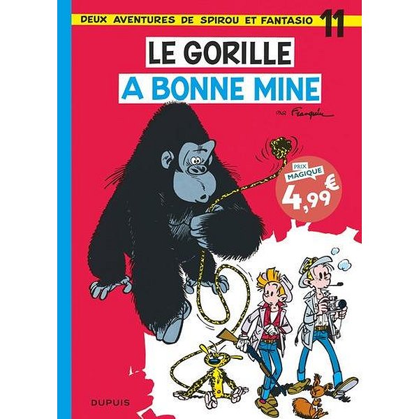 BD Action, aventures | DUPUIS | SPIROU ET FANTASIO - TOME 11 - LE GORILLE A BONNE MINE1