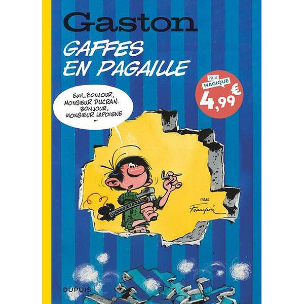 BD Humoristique | DUPUIS | GASTON (EDITION 2018) - TOME 10 - GAFFES EN PAGAILLE1