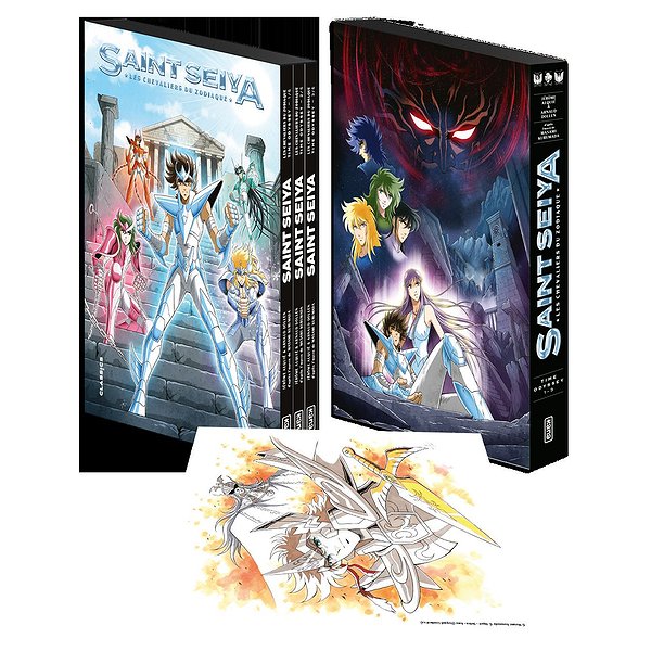... | KANA | COFFRET SAINT SEIYA - TIME ODYSSEY T 1 - 2 - 3 + EX LIBRIS1