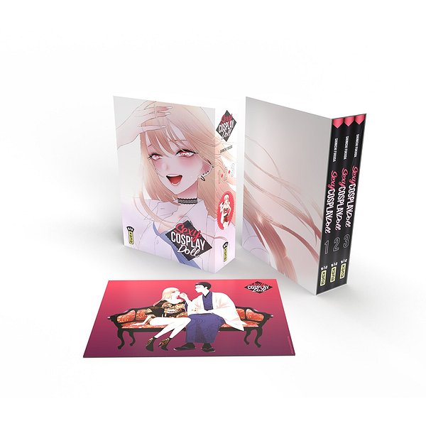 ... | KANA | COFFRET SEXY COSPLAY DOLL T 1 - 2 - 3 + EX-LIBRIS1