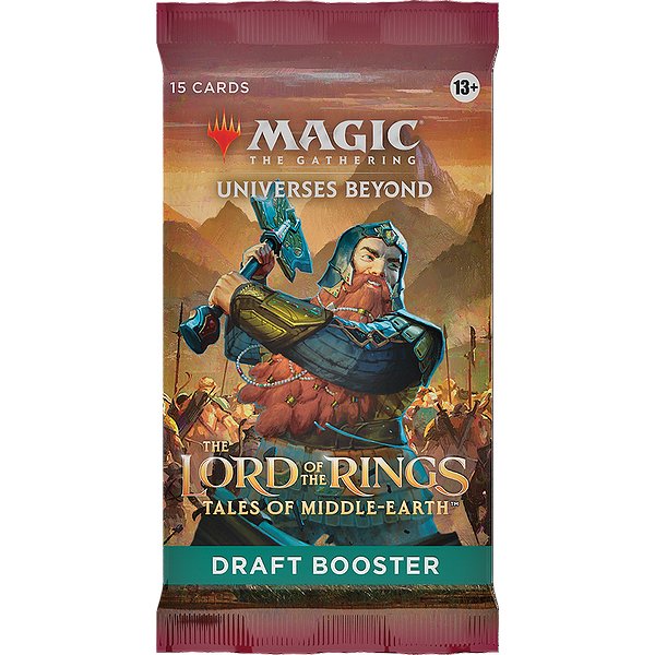 Magic The Gathering | WIZARDS OF THE COAST | MTG - THE LORD OF THE RINGS: TALES OF MIDDLE-EARTH DRAFT BOOSTER - EN2