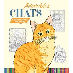 CAHIER DE COLORIAGE CHATS - ADORABLES CHATS