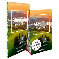 SLOVENIE, TRIESTE, ISTRIE (GUIDE ET CARTE LAMINEE)