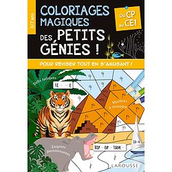 COLORIAGES MAGIQUES DES PETITS GENIES - DU CP AU CE1
