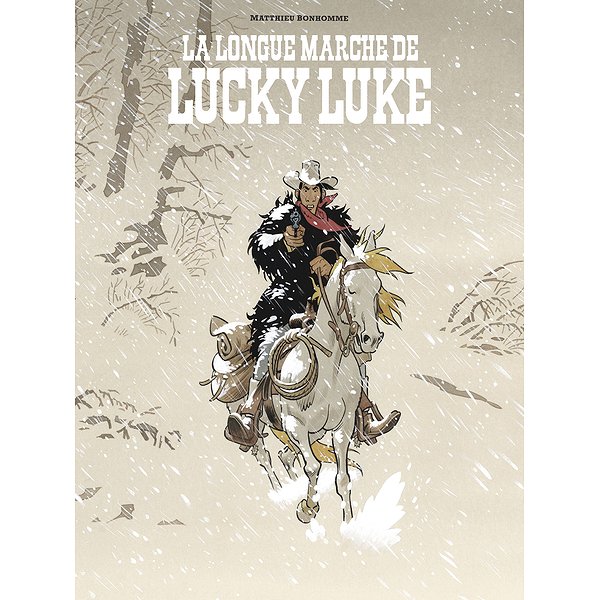 BD Western | LUCKY | UN HOMMAGE A LUCKY LUKE PAR - UN HOMMAGE A LUCKY LUKE PAR - LA LONGUE MARCHE DE LUCKY LUKE1