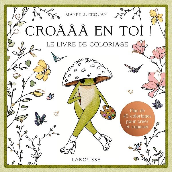 Coloriage, dessin | LAROUSSE | CROAAA EN TOI - COLORIAGE1