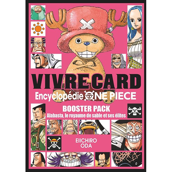 Shonen | GLENAT | ONE PIECE VIVRE CARD - SAISON 01 - TOME 06 - BOOSTER PACK 05 : ALABASTA, LE ROYAUME DE SABLE ET SES1
