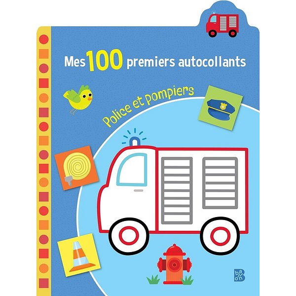 Autocollants et Gommettes | BALLON | MES 100 PREMIERS AUTOCOLLANTS - POLICE & POMPIERS1
