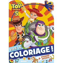 DISNEY PIXAR TOY STORY 5 - VIVE LE COLORIAGE ! - + STICKERS OFFERTS !