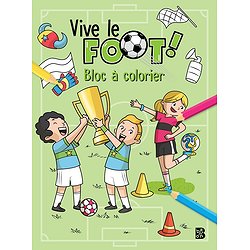 VIVE LE FOOT - BLOC A COLORIER