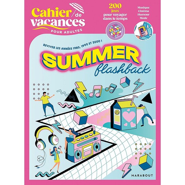 Sport Cérébraux | MARABOUT | CAHIER DE VACANCES SUMMER FLASHBACK1