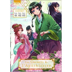 COFFRET LES CARNETS DE L'APOTHICAIRE VOL. 1 A 3